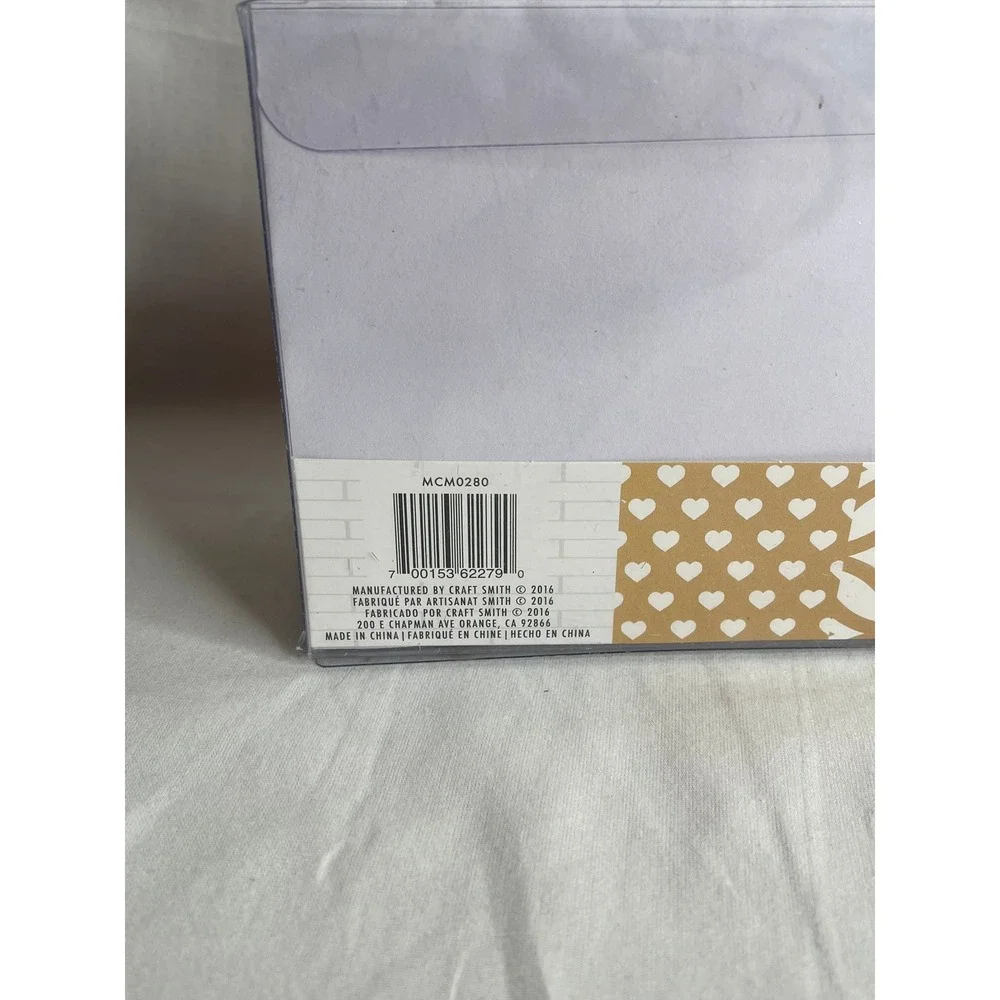 Craft Smith Celebra Gold Foil Blank Note Cards and‎ Envelopes 60 Count MCM0280